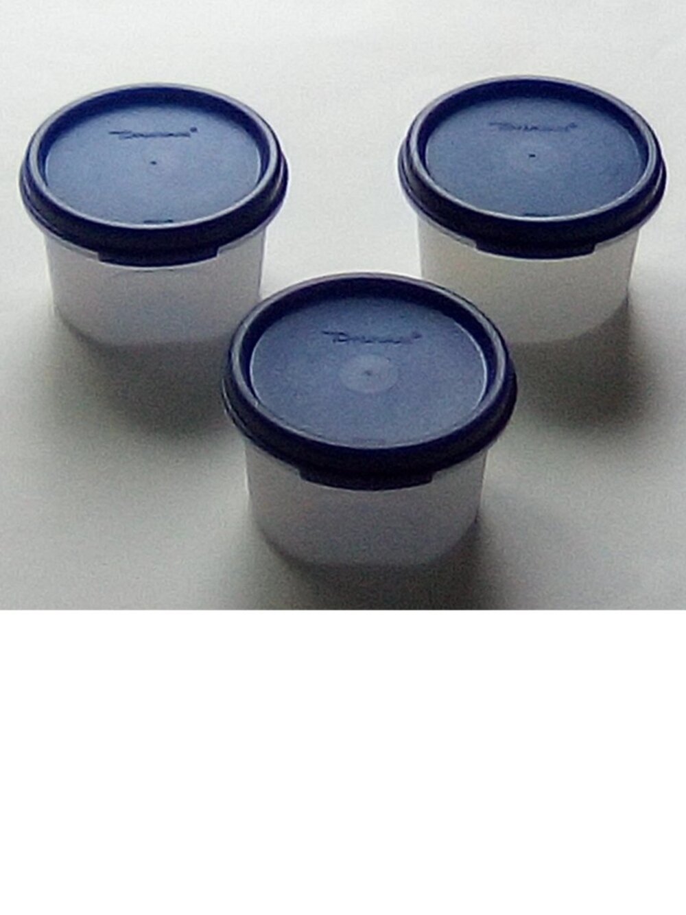 3 Sets of Tupperware Modular Mate 200ml Round Container with Seal